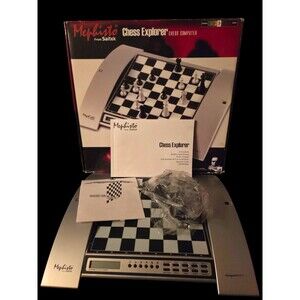 Saitek Mephisto Explorer  Electronic Chess Game Tested Working Kasparov